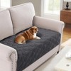 H.VERSAILTEX Couch Cover Chenille Pet Fuzzy Sofa Covers for 2