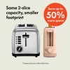 Bella 2-Slice Slim Toaster 900W Fits-Anywhere Kitchenware 6 Shade Settings