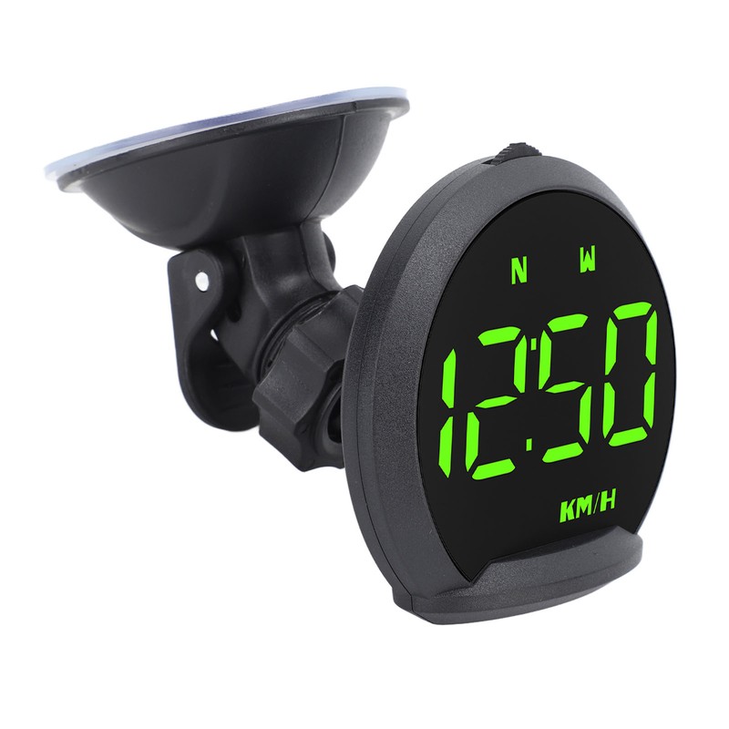 GPS HUD Speed Direction Driving Distance Overspeed Alarm Multifunctional Universal