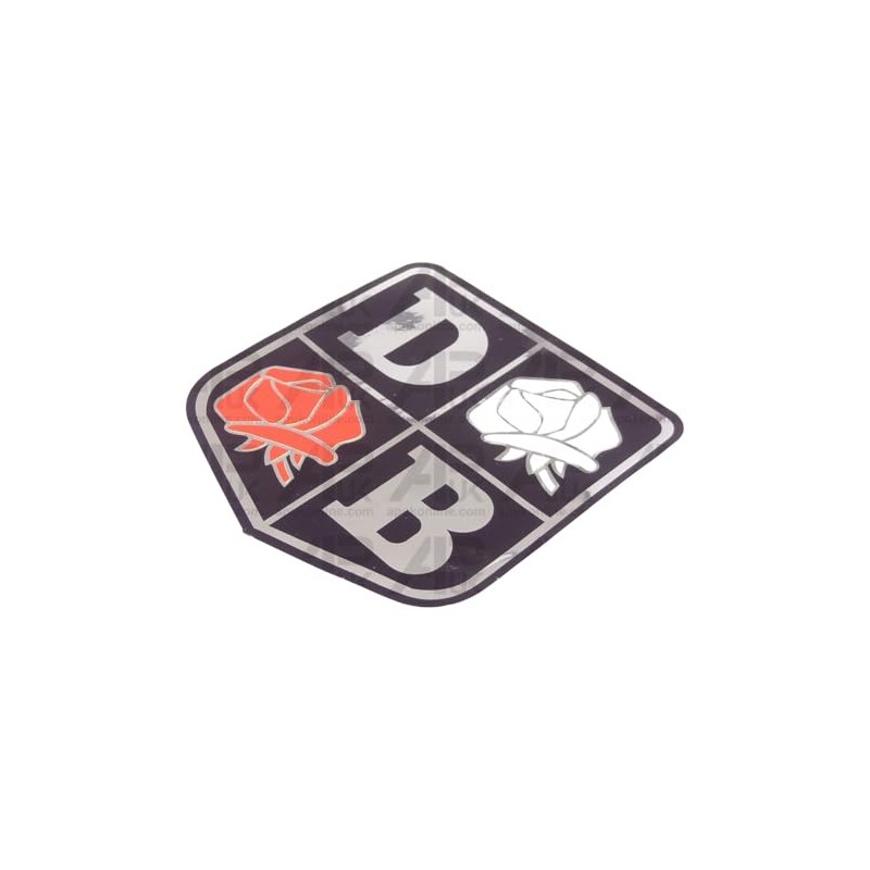 APUK Silver Decal Emblem Bonnet Nose Cone Replacement for David