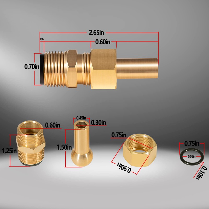 590041 R0560400 Upgrade Swimming Pool Spa Brass Deck Jet Nozzle
