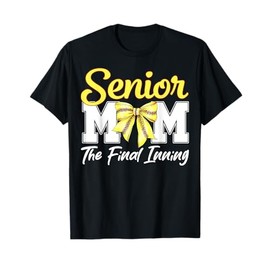 Senior Mom The Final Inning Softball Mom Class Of 2025 Women T-Shirt