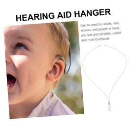 Healvian 9pcs Hearing Amplifier Clip Holder Anti-lost Rope Lanyard for Seniors and Boys and Girls Lightweight Retainer Cord Portable Design for Daily Life Work Study Sports and Travel