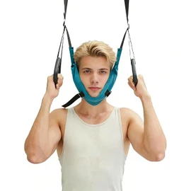 2026 Upgraded Neck Stretcher Cervical Traction Device for Decompression Home Physical Therapy, Portable Neck Stretcher Hammock Traction | Easy to assemble, home version