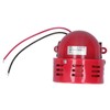 BERM Electric Motor Siren Alarm Mini Red Stainless Steel Shell