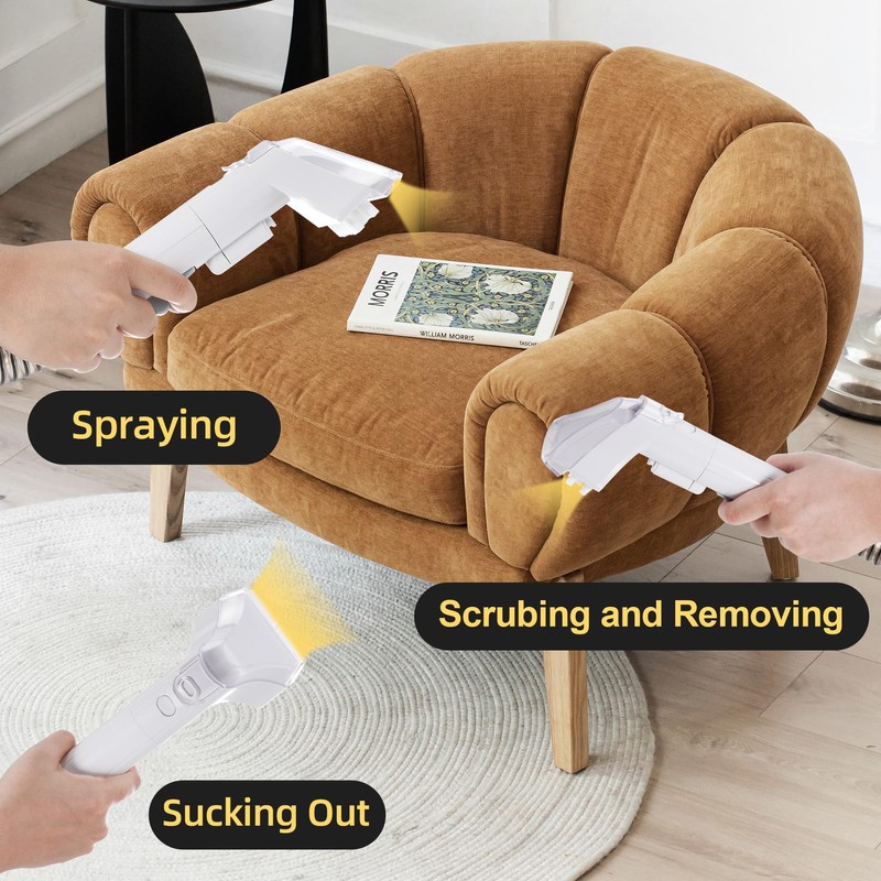 WECLEAN C1 Portable Extractor for Couch and Carpet Cleaner Upholstery