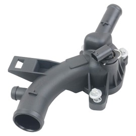 NSGMXT Thermostat Water Outlet Housing Replacement for Corsa D E Astra J Adam Meriva B 1.2 1.4 B12XEL D12XEL B14XEJ 1338022, 1338487, 25192985