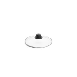 Woll Diamond Lite Fixed Knob Safety Glass Lid 24cm W/Knob