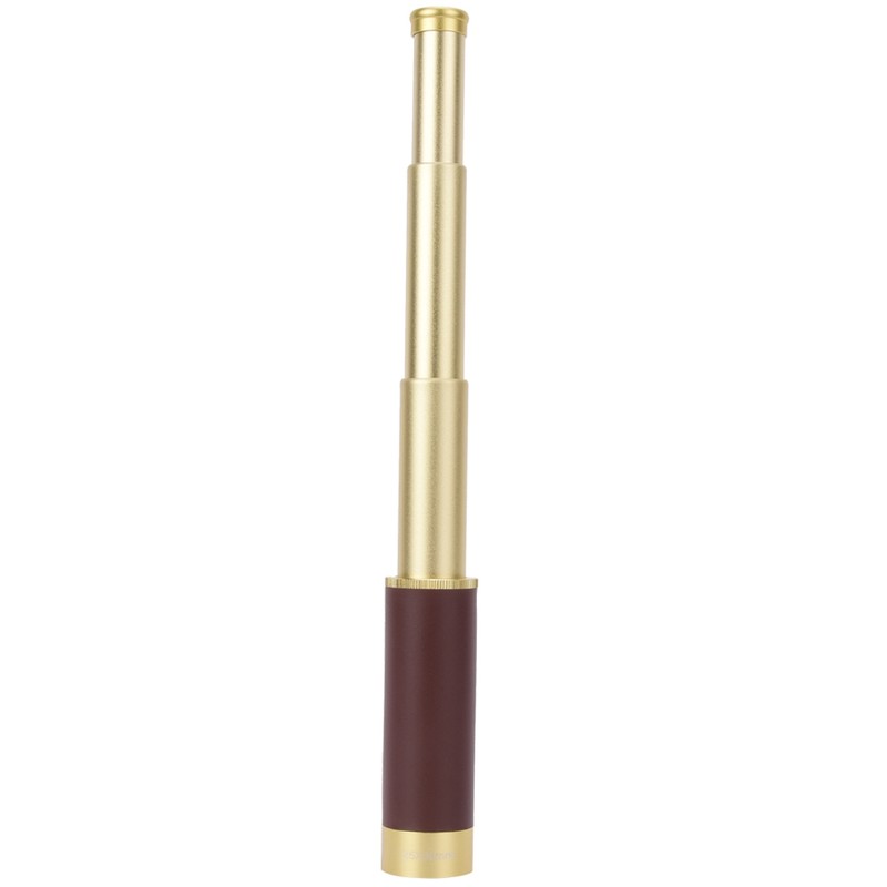25X30 Pure Copper Vintage High Definition Magnification Telescopic Monocular Telescope