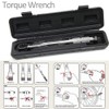 BOWONG Adjustable Torque Wrench 5-25Nm 1/4" Square Drive Click Hand