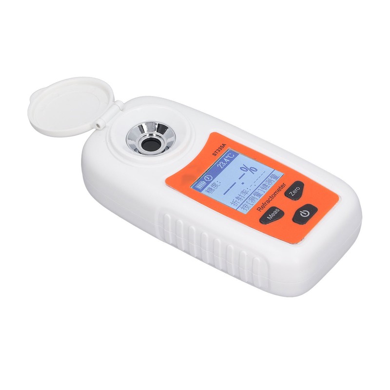 LCD Brix Digital Refractometer Non Slip Dust Proof Cover Digital