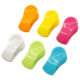 Audiophile Colorful Kitchen Clips Candy Clips Mini Candy Clips Clips Easy to Pinch Fit Fingertips 6 Colors KM5206