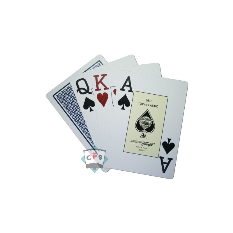 Fournier - Plastic Poker Cards Nº 2800 (2 Jumbo Index)