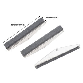 Keenso Piedras de Pulido de Cilindros de Motor de Metal, 3 Piezas, Juego de Cilindros de Freno de Limpieza y Pulido con Excelente Precisión y Control