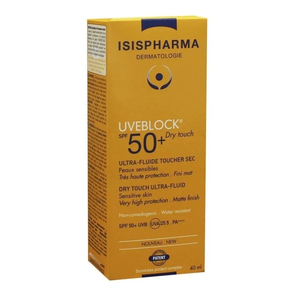 Isis Solar Uveblock Spf 50+ Toque Seco 40 Ml