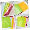 DOITOOL 5pcs Pocket Dividers with Tabs Plastic Folder Dividers for