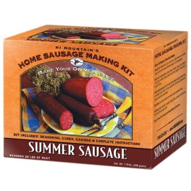 Hi Mountain Seasonings ǀ Summer Sausage Seasoning Kit ǀ ORIGINAL BLEND ǀ Includes Seasoni...