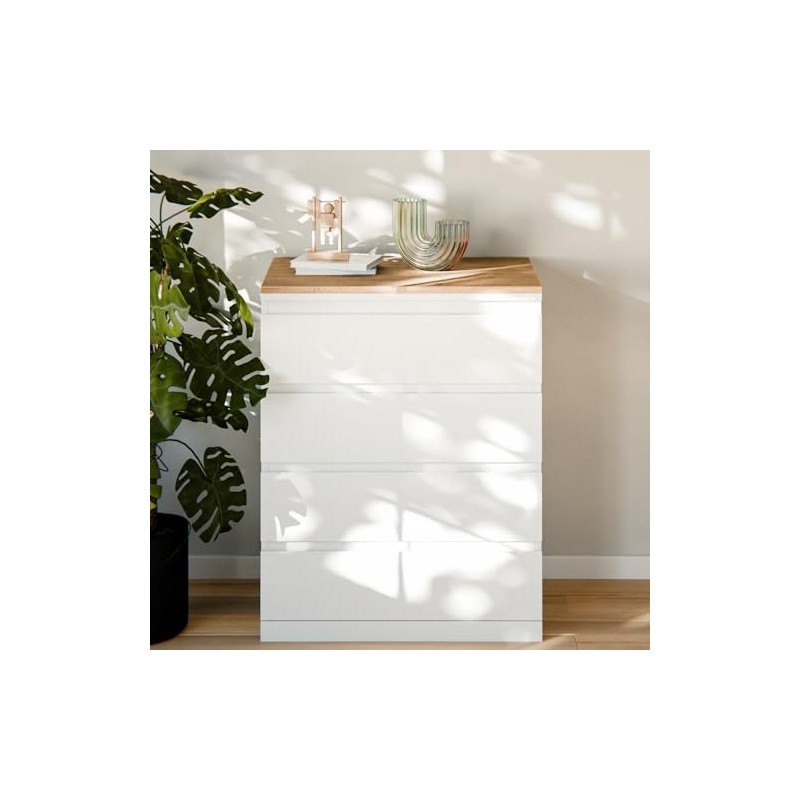 Holzplatte f√ºr Malm Kommode 80,4 x 48,2cm - Deckplatte im