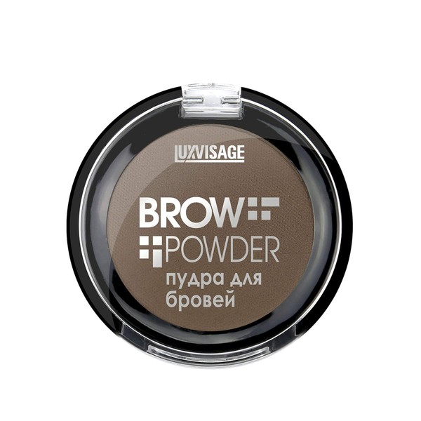 Luxvisage Natural Looking 4 Colors Brow Powder, color 3 grey