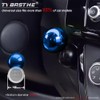 𝙊𝙧𝙞𝙜𝙞𝙣𝙖𝙡｜Push Start Button Cover Metallic Blue Car Joystick Push to