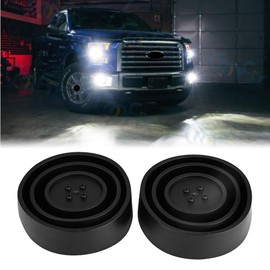 Headlight Dust Cover, 2 Pieces Universal Sealed Rubber Car LED Headlight Dust Cover Housing Sealing Cap 100 mm Black Type C