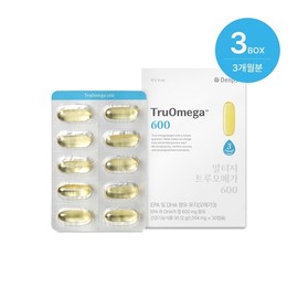 Denfuss 알티지 트루오메가 600 30캡슐 3박스(3개월분) RTG True Omega 600 30 Capsules 3 Boxes (3-Month Supply)
