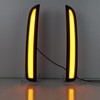 ECAHAYAKU LED Rear Trunk Pillar Tail Light Compatible with 2007-2021