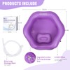 Inflatable Shampoo Basin for Bedridden Elderly & Disabled - Portable
