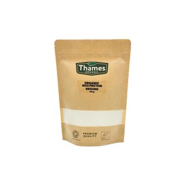 Thames Organic Organic Rice Protein Ground: Premium Plant-Based Protein for Health & Fitness Enthusiasts - Vegan-Friendly 1kg