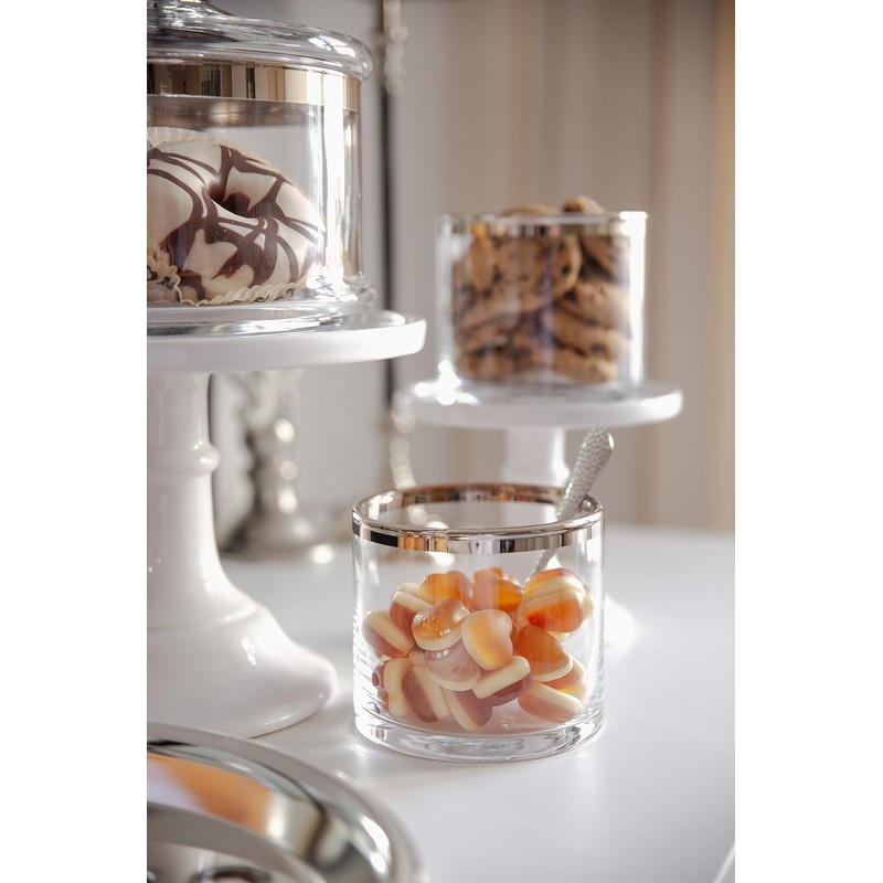 EDZARD Replacement Lid for Vigo 1231 + 1245 Glass Jar,