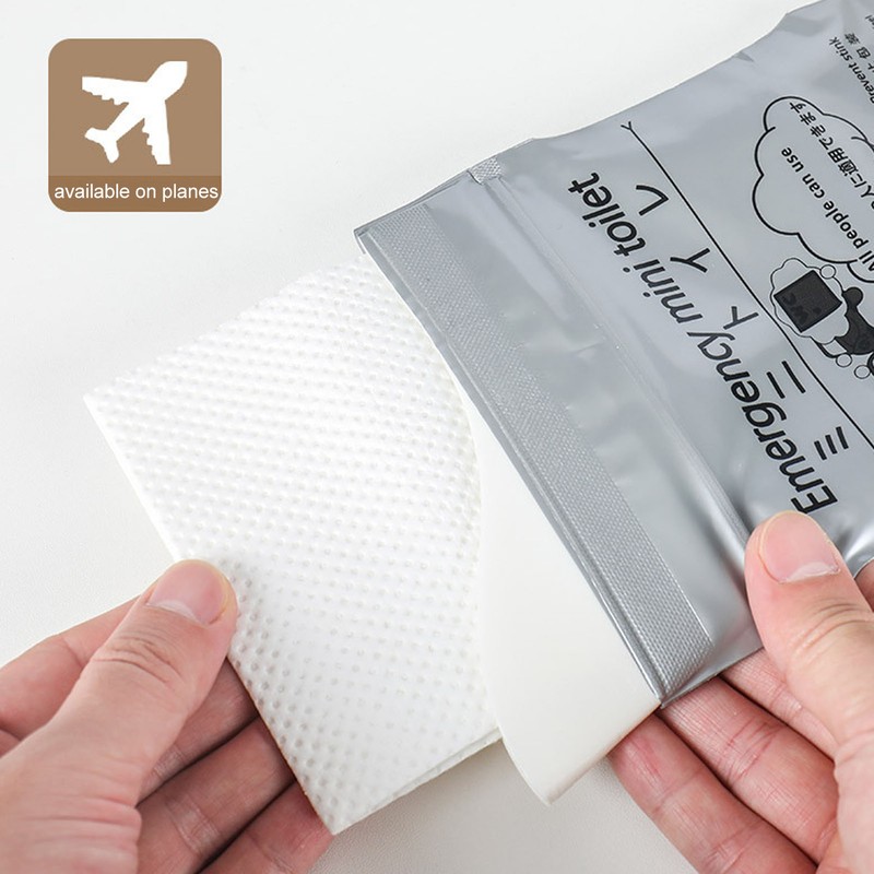 10pcs Urine Bags Disposable Portable Vehicle Emergency Vomiting Camping Pee