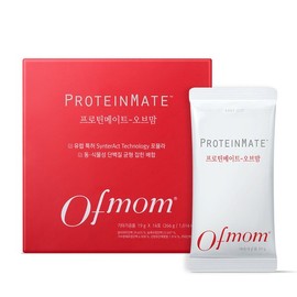 Ofmom 오브맘 프로틴 메이트 14p, 1개 (1박스 7일분) Obmoms Protein Mate 14p, 1 unit (1 box for 7 days)