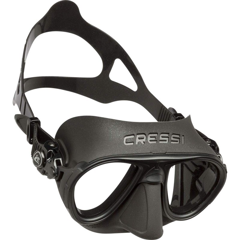 Cressi Calibro Low-volume Two-lens Dive Mask WHE/PK