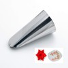 Markeny 5 Pcs Rose Piping Tips, 3Pcs Grass Cream Tips