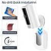 No Drill Ring Indoor Camera Adhesive Wall Mount Bracket, No