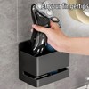 YESENT Aluminum Electric Toothbrush Holder - Bathroom Wall Mounted Toothbrush