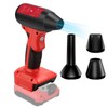 Cordless Leaf Blower,Jet Fan 130000 RPM Wind Speed,Compatible with Craftsman