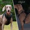 Tactical Dog Harnesses Adjustable Reflective Dog Vest with Handle Reinforced