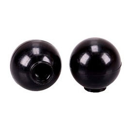 TRUCK DUCK® Universal Replacement Knob Ball Handle 32 mm with M6 Internal Thread Plastic Ball Cone Screw Handle Round Lever Switch Car Truck
