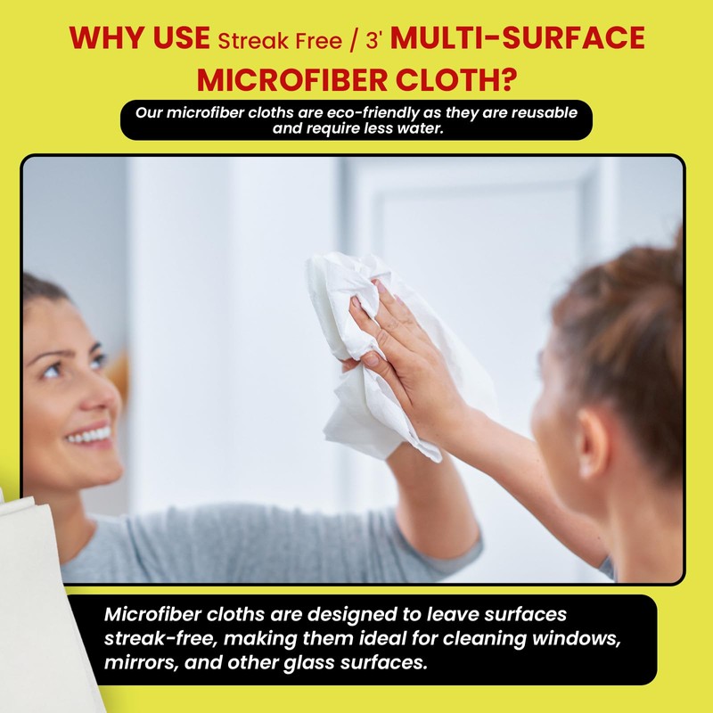 Microfiber Cleaning Cloth "As Seen On TV" 6 Pack -