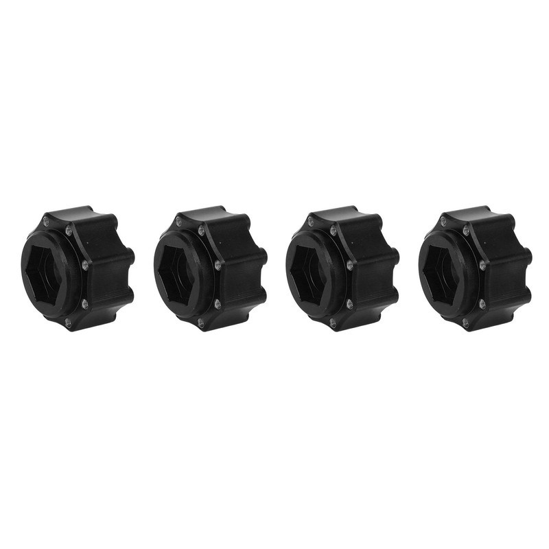 4pcs 17mm Hex Adapter Professional Aluminum Alloy Fine Machined 3.8