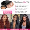 Jilho 13x6 HD Lace Front Wigs Human Hair 200 Density