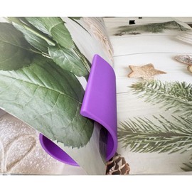 JILINWEI Purple Diamond Art Canvas Roller Holder,Diamond Painting Canvas Roll Helper,Diamond Art Accessories Tools for Organizer Diamond Canvas