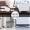 4 x Furniture Risers Bed Risers Square Lift Bed Foot