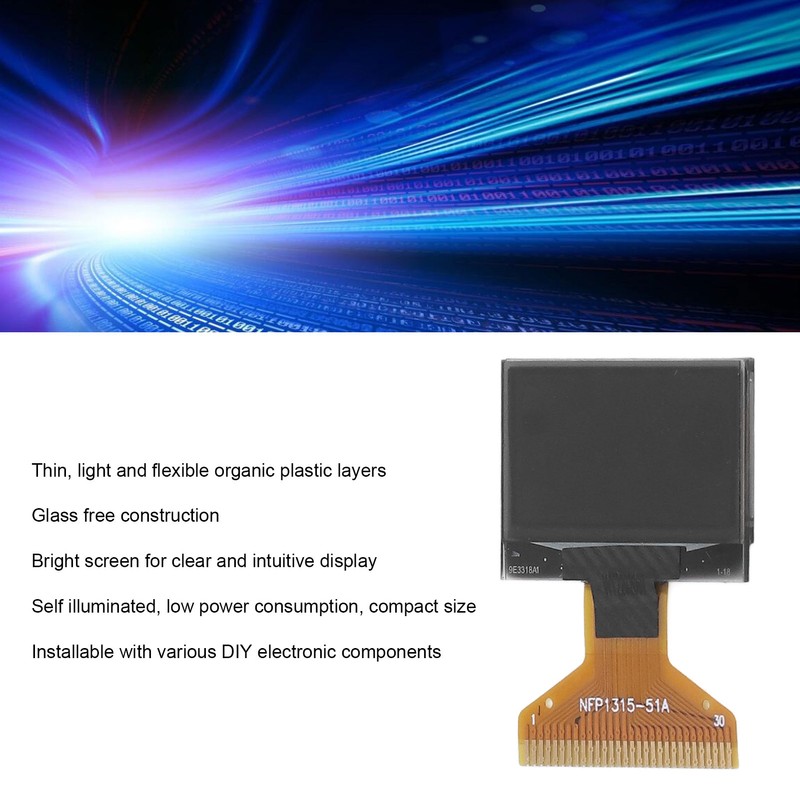 4Pcs LCD Display Module Thin Plastic Layer 128 X 64