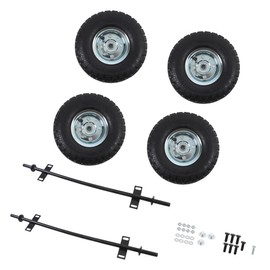 Thomletha Wheel Kit 6500 Watt Wheel Kit Generator 10 Inch Pneumati Wheel Kit All Terrain Repalcement for Predator 9000 8750 and 6500 Watt Generators