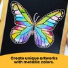 Metallic Chalk Markers (8 Pack) Liquid Chalk Pens for Blackboards,