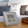 La Crosse Technology 512-85937-INT Atomic Digital Wall Clock with Temperature