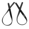 2Pcs Leather Bag Handles 25.6in Long 0.7in Wide Synthetic Leather