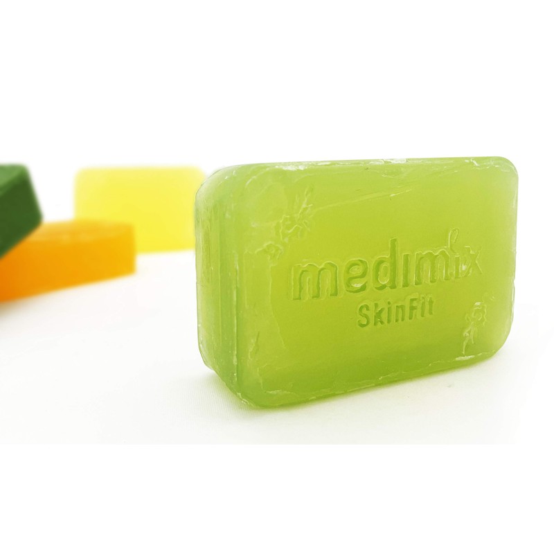 medimix Medimix Aroma Soap, Fresh Green, 5 Pieces, 4.4 oz